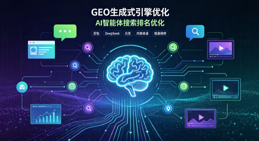 宽城区GEO 浪潮来袭：生成式引擎优化崛起，创作者争抢豆包、DeepSeek、元宝智能体流量入口